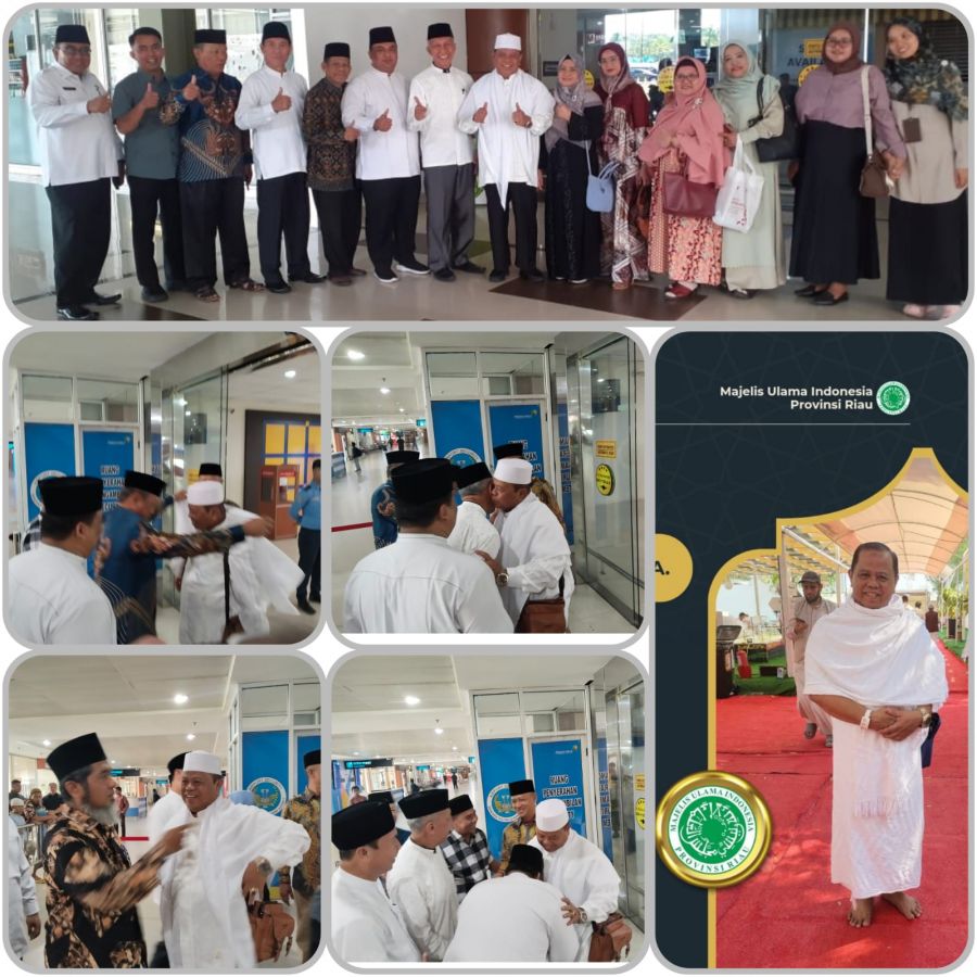 10 Ormas Islam Sambut Kedatangan Ketum MUI Riau dari Ibadah Haji Tamu Undangan Raja Salman