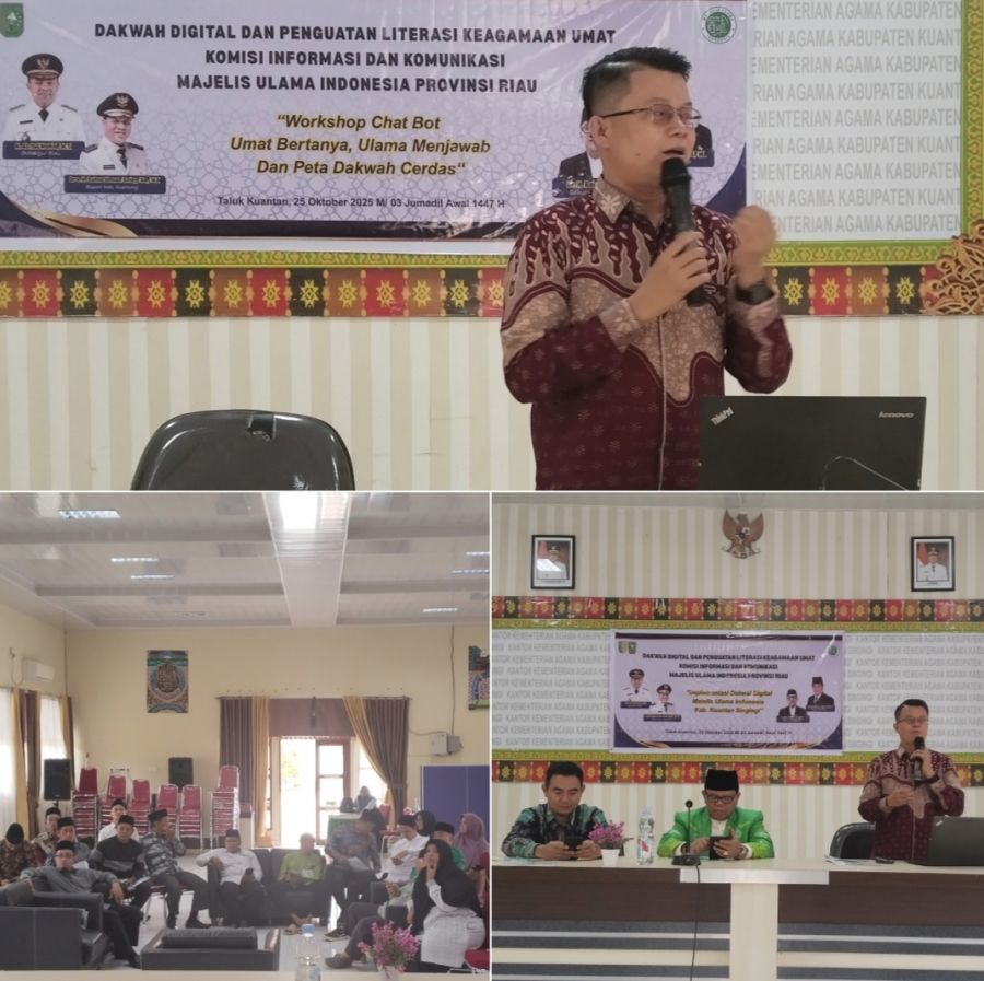 Akademisi Dr Rahmat Kurniawan Paparkan Transformasi Dakwah Digital Lewat Chatbot MUI