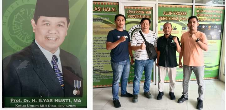 Brimob Polda Riau Kunjungan Patroli Kamtibmas ke MUI Riau, Ciptakan Situasi Aman dan Kondusif
