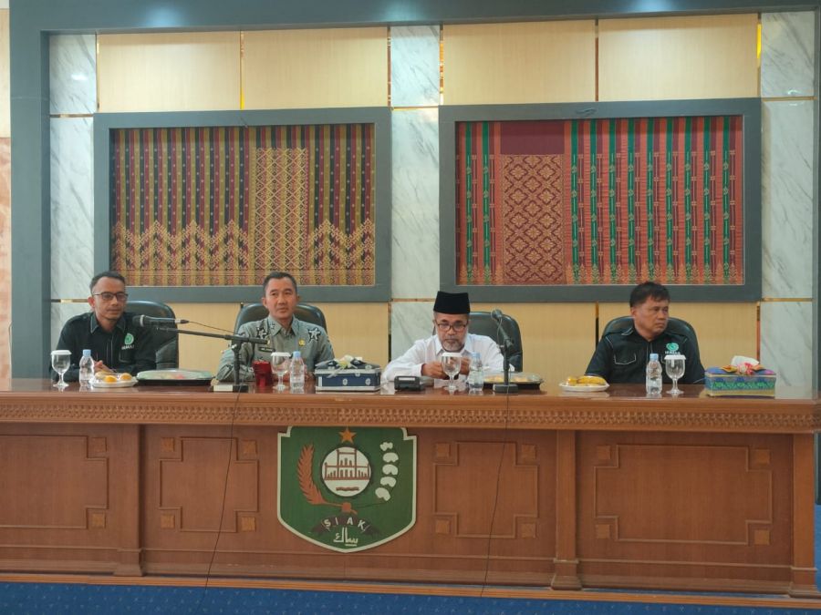 Bupati Buka Workshop Literasi Media Digital Berwawasan Wasathiyah yang Digelar MUI Siak