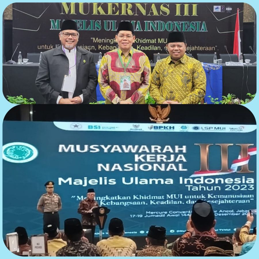 Dibuka Wapres RI, Ketum MUI Riau dan Pengurus DPH Hadiri Mukernas MUI ke-3 di Jakarta