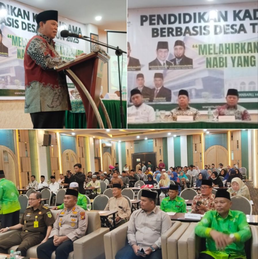 Diikuti 100 Peserta dari Berbagai Daerah, MUI Riau Cetak Kader Ulama Desa Lewat Program PKU