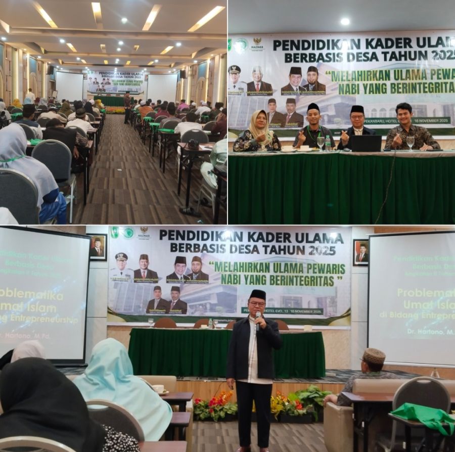 Dr Hartono Dorong Jihad Entrepreneurship pada PKU Berbasis Desa MUI Riau