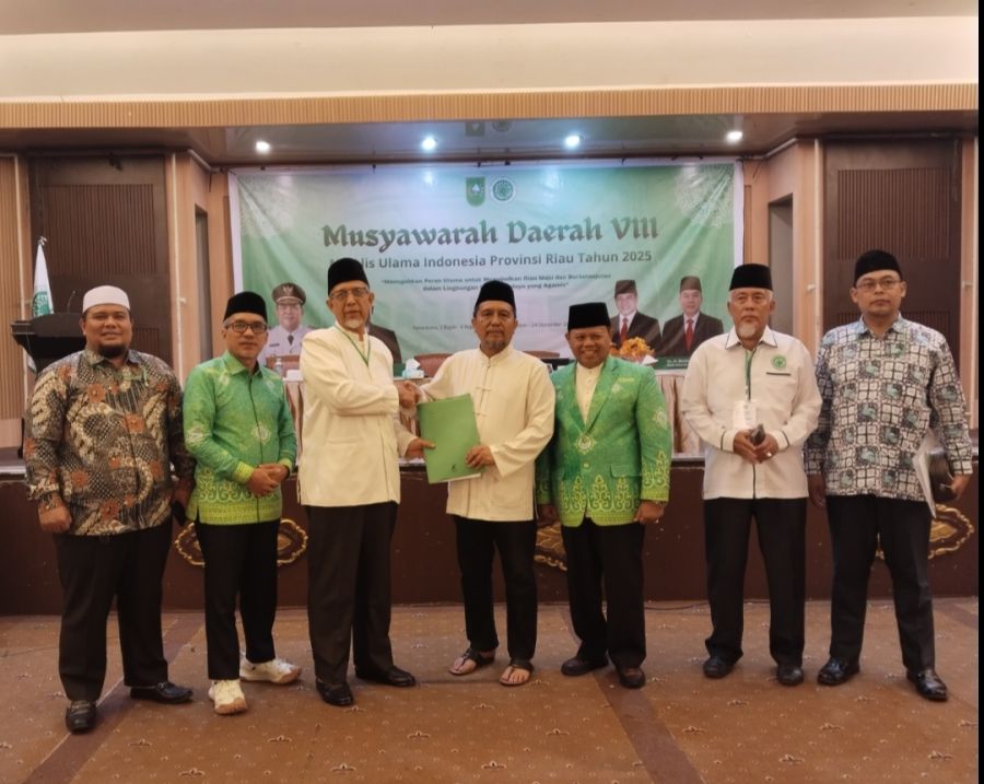 Dr Saidul Amin Nakhodai MUI Riau 2025-2030, Targetkan Sinergi Umat dan Penguatan Fatwa