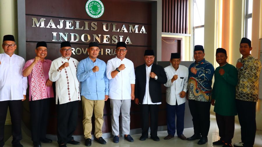 H Yuyun Hidayat Kunjungi MUI Riau, Minta Doa Restu Ulama untuk Kontestasi Pilkada Kampar 2024