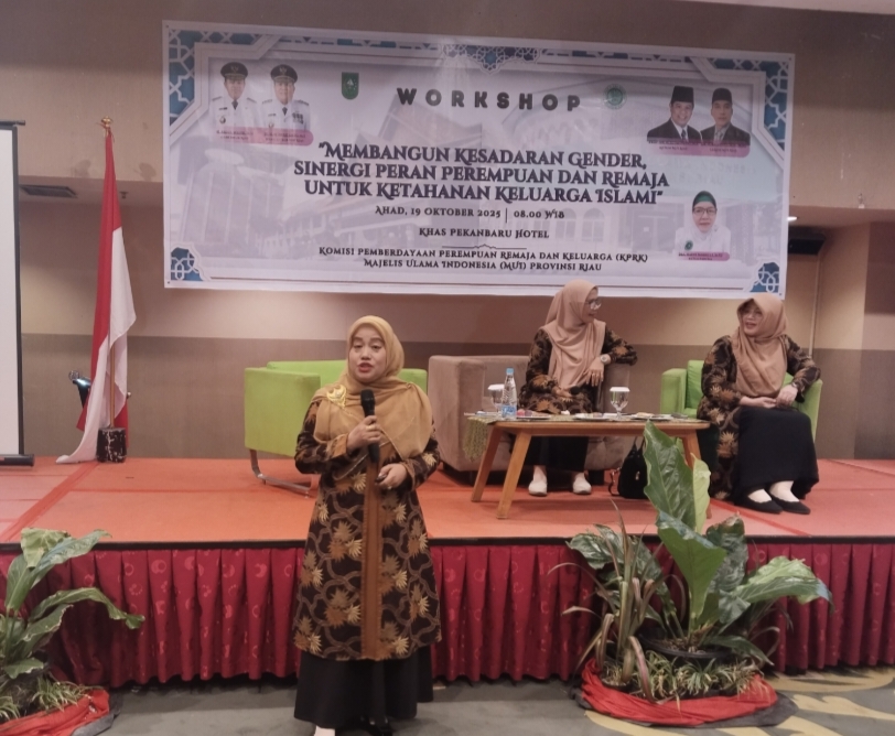 Isi Workshop di MUI Riau, Dosen UIR: Peran Ganda dan Subordinasi Jadi Tantangan Berat Perempuan