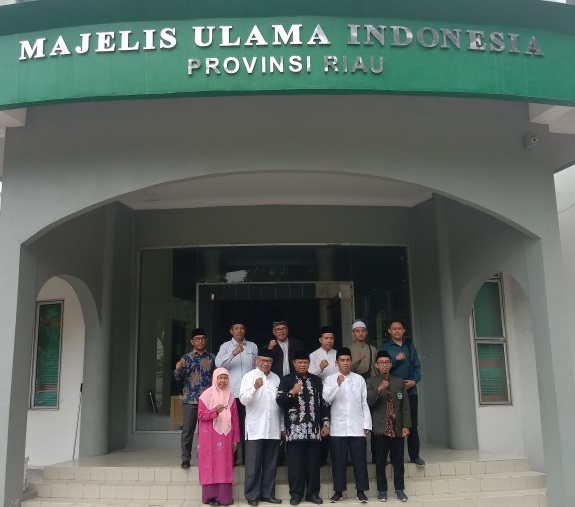 Jalin Ukhuwah Islamiyah, MUI Riau Terima Kunjungan Ormas Islam Wahdah Islamiyah