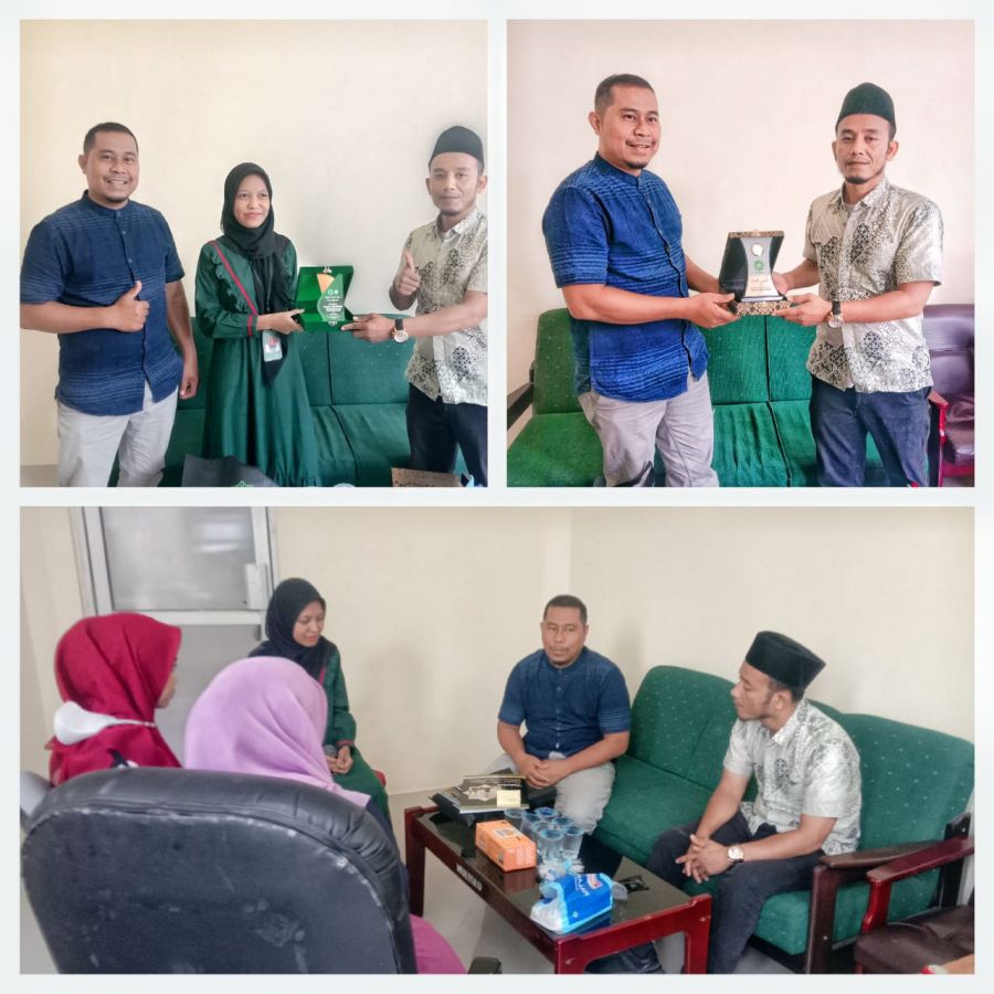 Jemput Mahasiswa yang Telah Usai Magang, MUI Riau Terima Dosen Pembimbing UIN Suska Riau