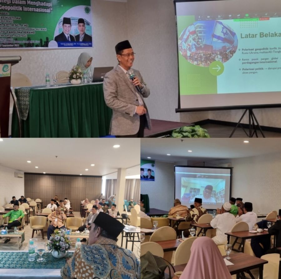 Ketua Komisi Luar Negeri MUI Riau, Prof Edi Erwan: Krisis Pangan Global Mengintai, Ini Ancaman Nyata