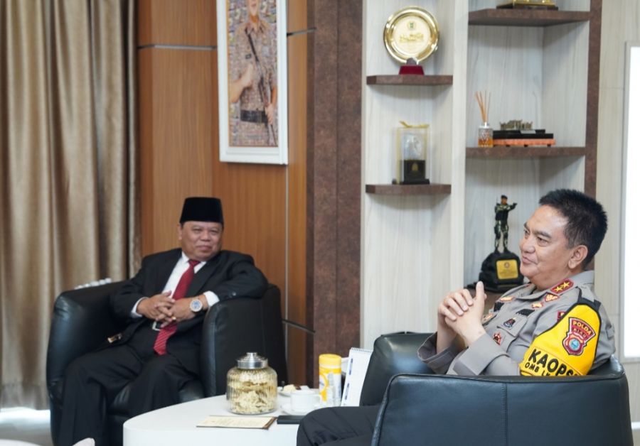 Ketum MUI Riau Bersama Kapolda dan Akademisi Diskusi Wujudkan Pemilu Damai di Bumi Lancang Kuning