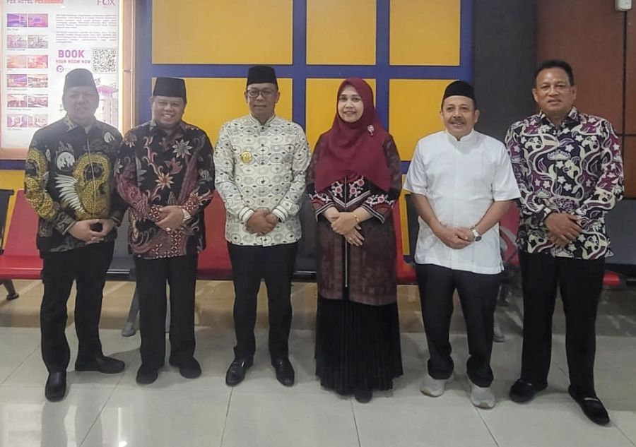 Ketum MUI Riau dan PJ Gubernur Sambut Kafilah MTQ Riau yang Raih Peringkat 6 Nasional