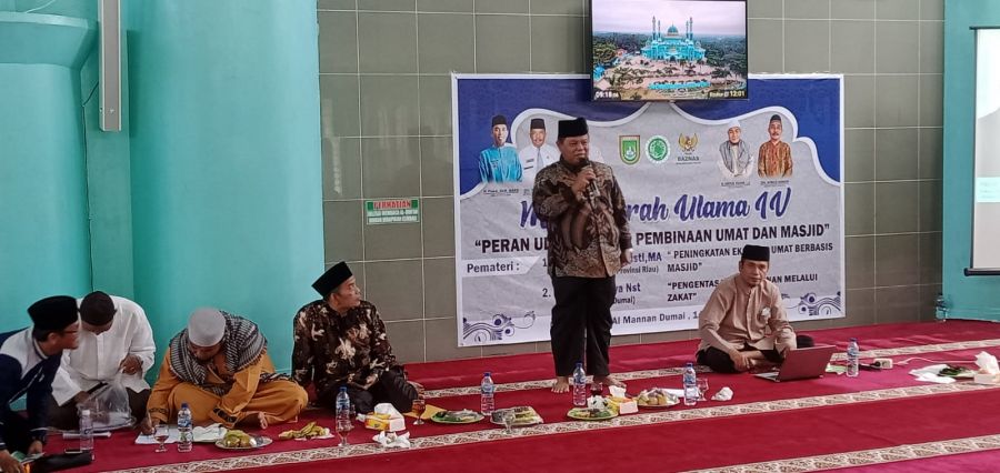 Ketum MUI Riau Hadiri Mudzakarah ulama IV MUI Kota Dumai