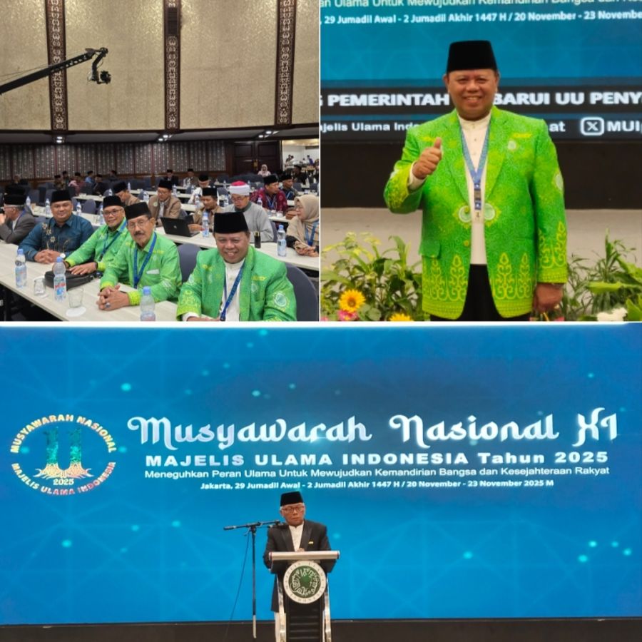 Ketum MUI Riau Ucapkan Selamat & Dukung atas Terpilih Ketum MUI Pusat KH Anwar Iskandar di Munas XI