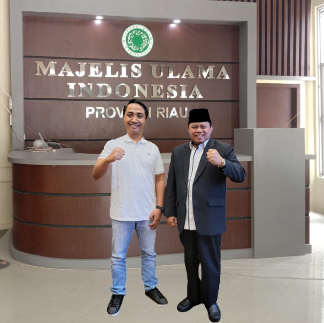 Komitmen Ciptakan Pemilu Berkualitas, Ketum MUI Riau Terima Kunjungan Baintelkam Polri