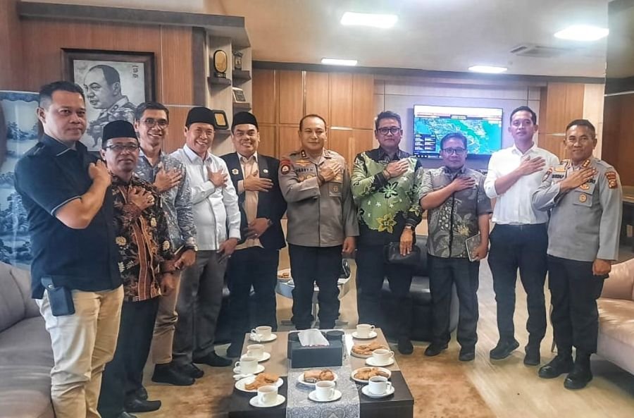 MUI dan Polda Riau Perkuat Sinergi Pembinaan Keumatan dan Kamtibmas