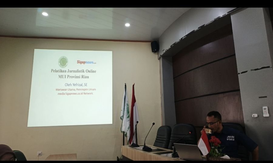 MUI Riau Cetak Jurnalis Digital, Hoaks Jadi Sorotan