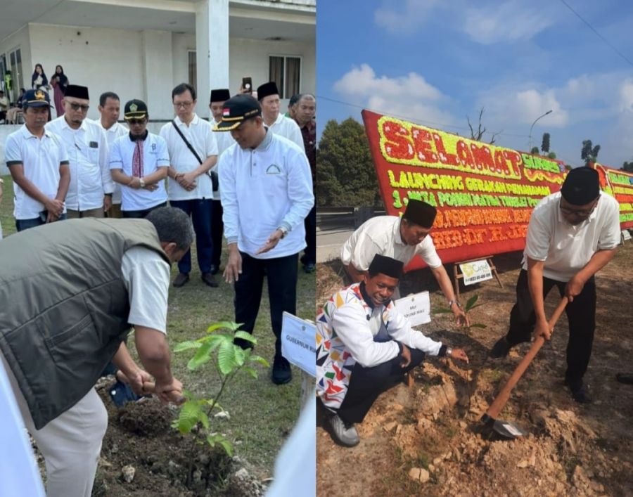MUI Riau dan Kemenag Tanam 18.540 Pohon Matoa di Peringatan Hari Bumi 