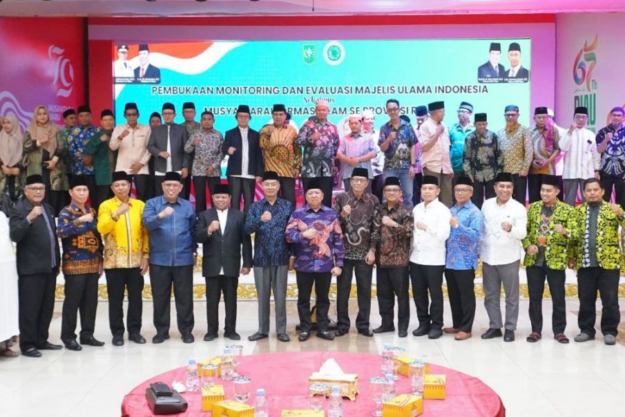 MUI Riau Gelar Monitoring dan Evaluasi Bersama MUI Pusat, Targetkan Sertifikasi ISO 9001:2015