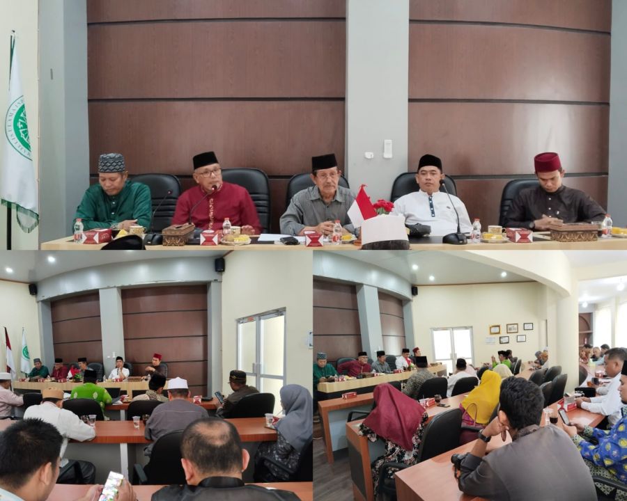 MUI Riau Gelar Rapat Safari Ramadhan untuk Palestina Bersama Baznas