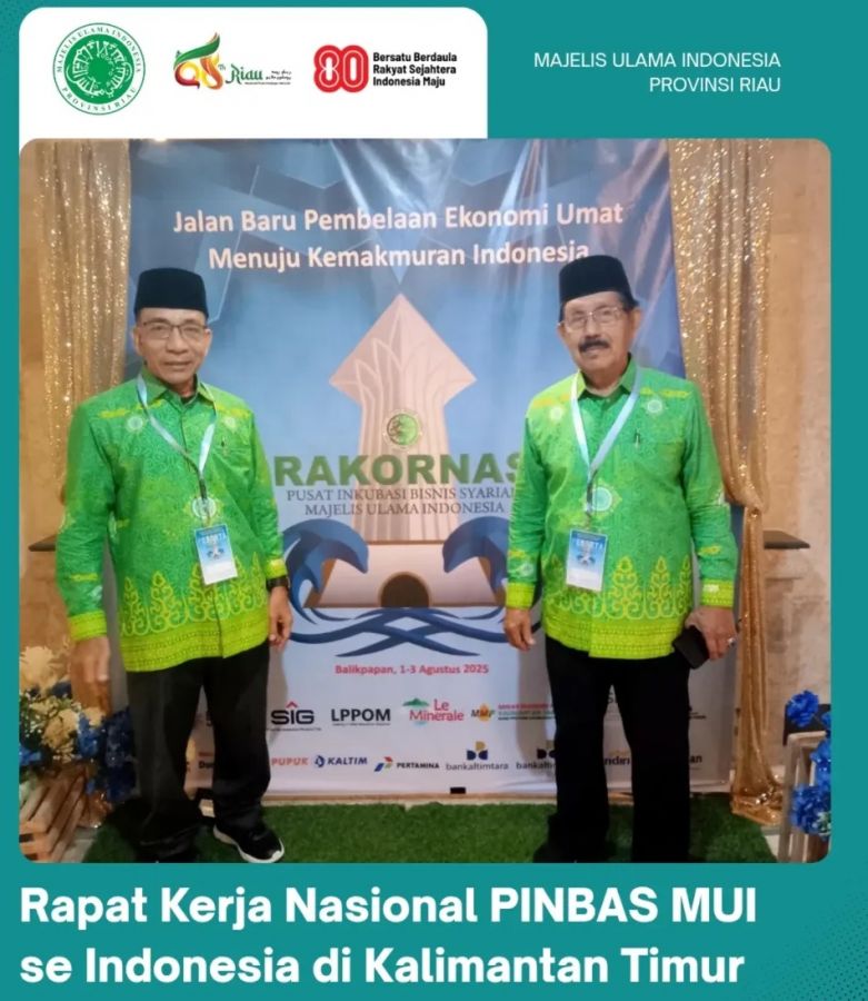 MUI Riau Hadiri Rakernas PINBAS di Balikpapan, Siap Majukan Ekonomi