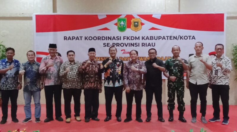 MUI Hadiri Rakor FKDM Kabupaten/Kota se-Provinsi Riau, Bahas Pilkada Damai 2024