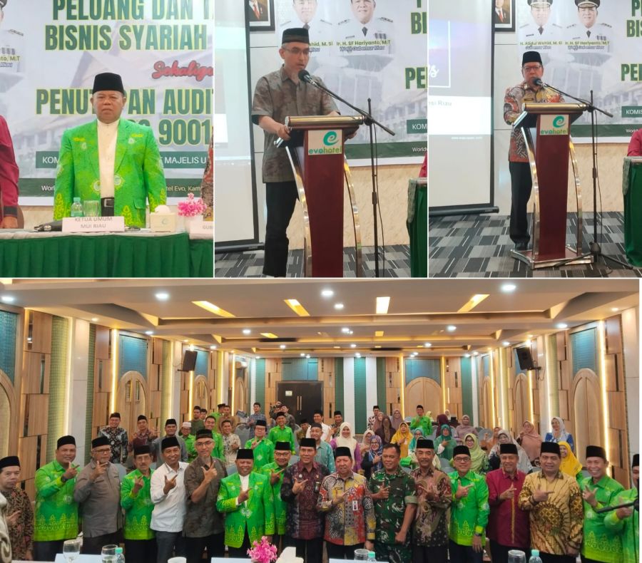 MUI Riau Raih Sertifikat ISO 9001:2015 dari WQA Inggris, Bukti Profesionalisme Bertaraf Global