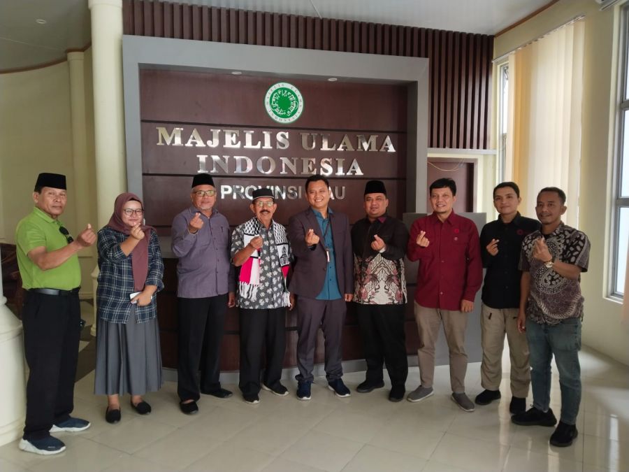 MUI Riau Sambut Kunjungan Lembaga Swadaya Ummah, Bahas Kerjasama di Bidang Zakat