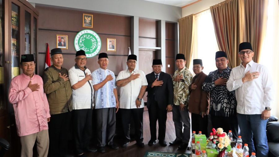 MUI Sambut Kunjungan Calon Gubernur Riau, Nasir: Kami akan Bangun Peradaban Islam Terbesar