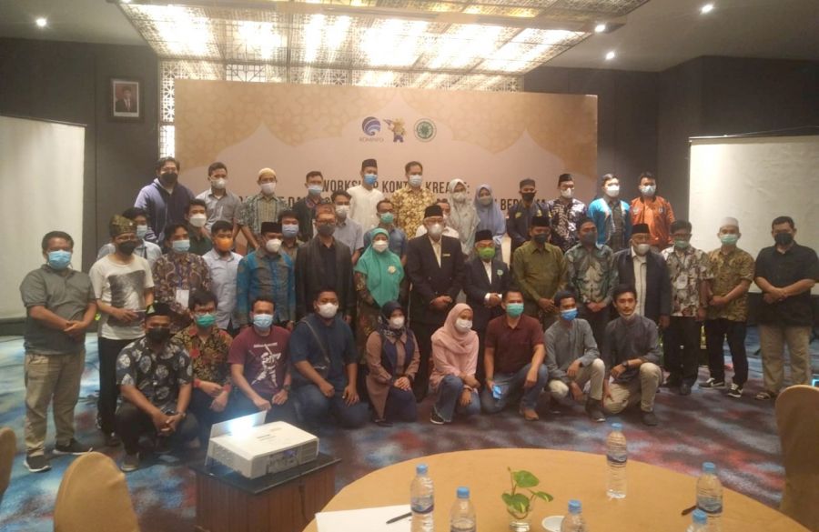 MUI se-Sumatera Ikuti Workshop Konten Kreatif Bersama Kemkominfo RI