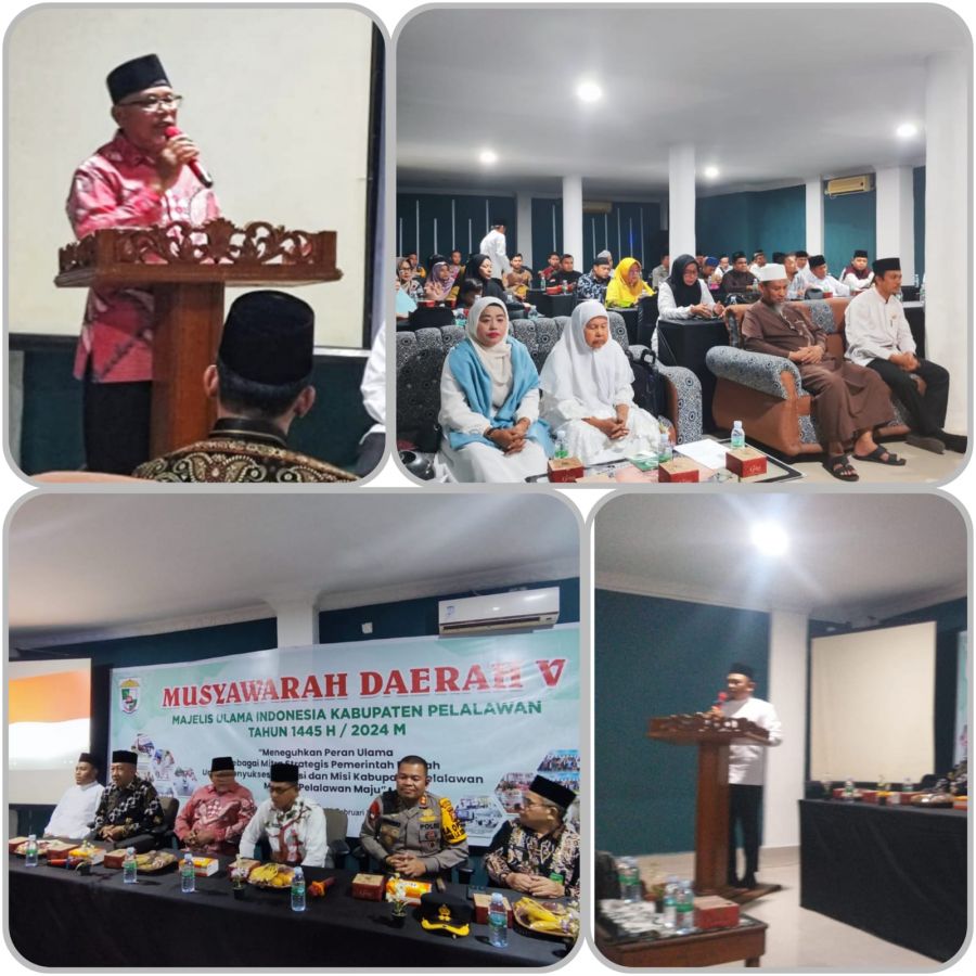 Musda V MUI Pelalawan, Teguhkan Peran Ulama sebagai Mitra Strategis Pemerintah Daerah
