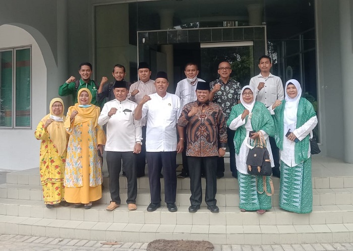 Pengurus Al Washliyah Silaturahim Bersama Pengurus MUI Riau, Siap Dukung Program MUI