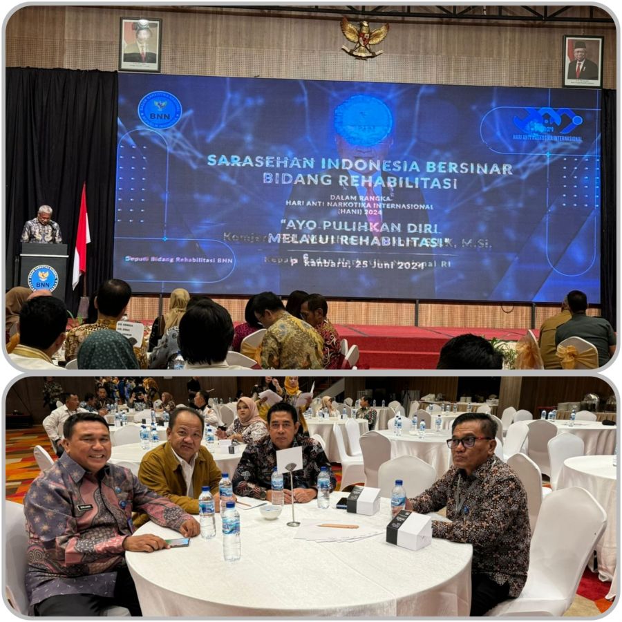 Pengurus MUI Riau Hadiri Peringatan Hari Anti Narkotika Internasional 2024