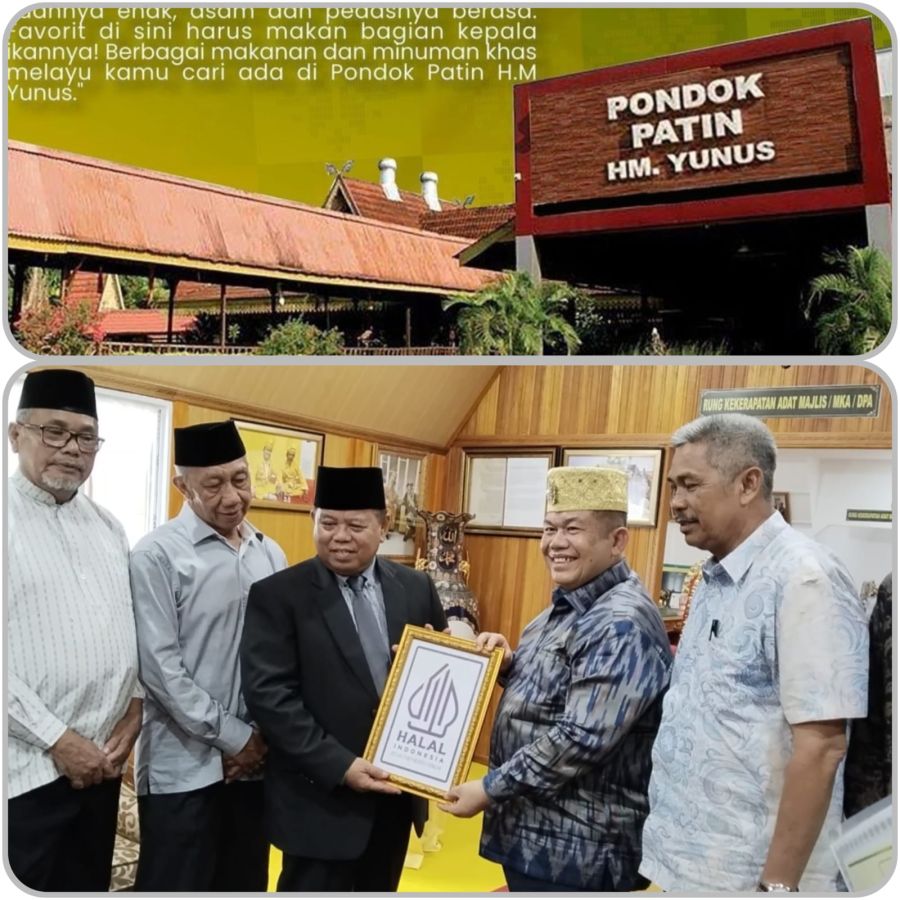 Pondok Patin Resmi Terima Sertifikat Halal dari MUI Riau