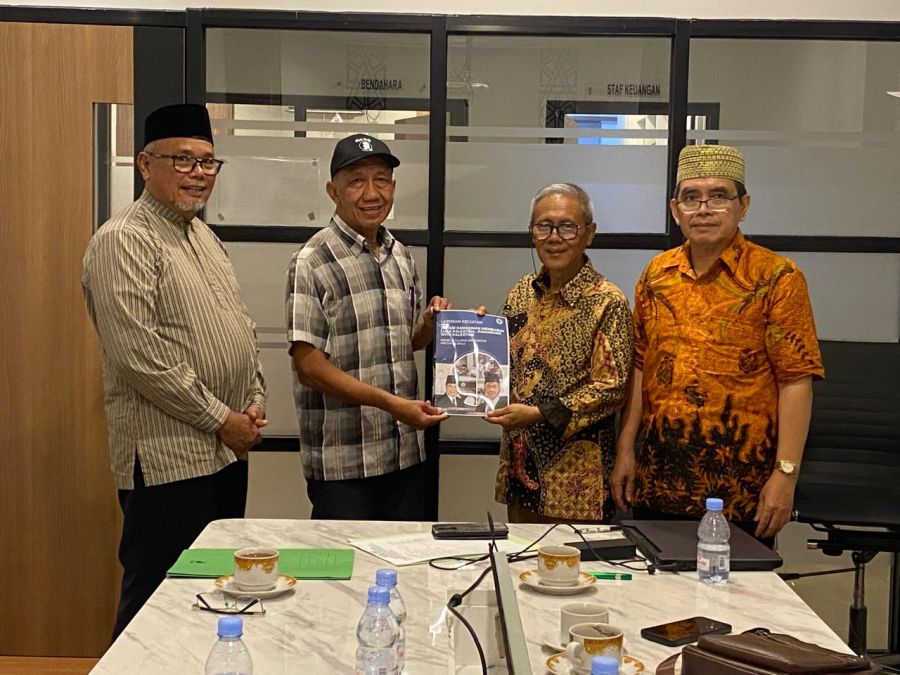 Program Safari Ramadhan Membasuh Luka Palestina Sukses, MUI Riau Beri Laporan ke MUI Pusat