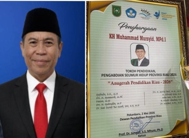 Sekum MUI Riau Apresiasi KH M Mursyid Raih Tokoh Pendidikan Riau