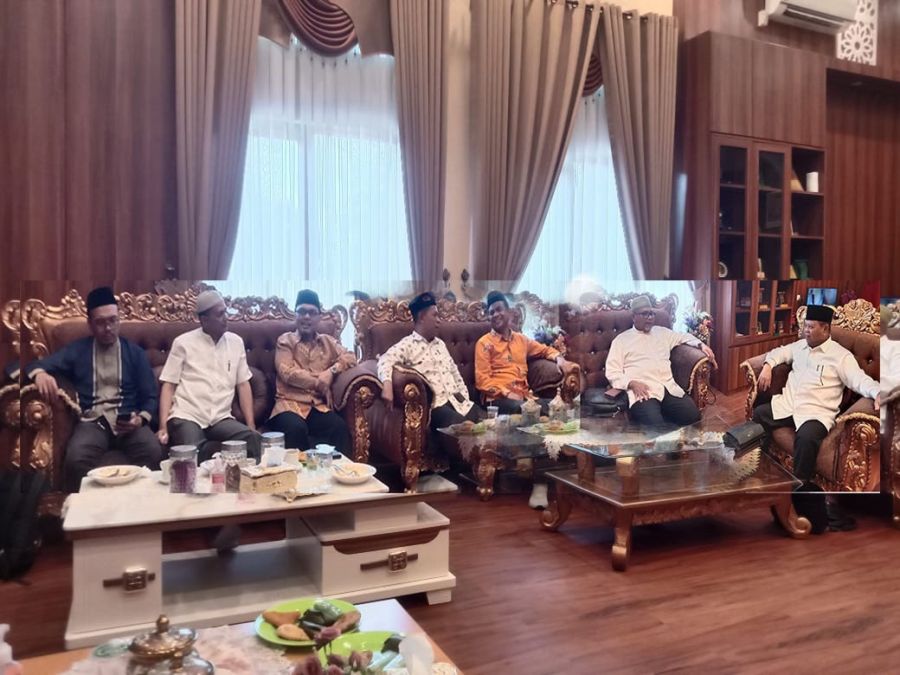 Terima Kunjungan Silaturahim BWI, MUI Riau Komitmen Tingkatkan Peran Wakaf di Provinsi Riau