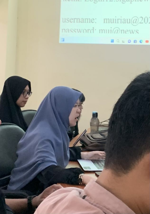 MUI Riau Beri Pelatihan Jurnalistik bagi Mahasiswa Magang