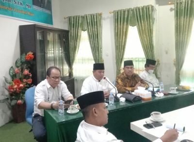 Prof. Ilyas Husti Pimpin Rapat Proker MUI Riau Tahun 2022 Dihadiri Seluruh Pimpinan Komisi